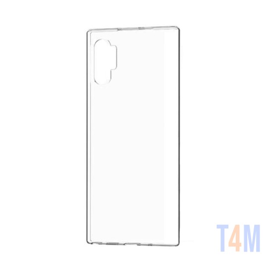 Funda de Silicona Suave para Samsung Galaxy Note 10 Plus Transparente